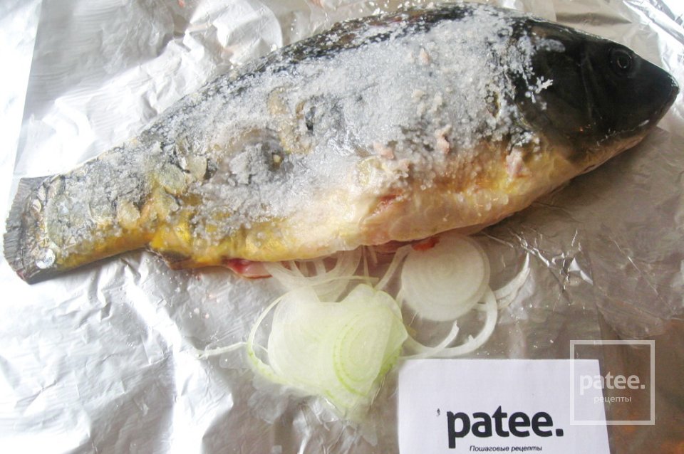 Карп, запеченный в фольге - Шаг 7