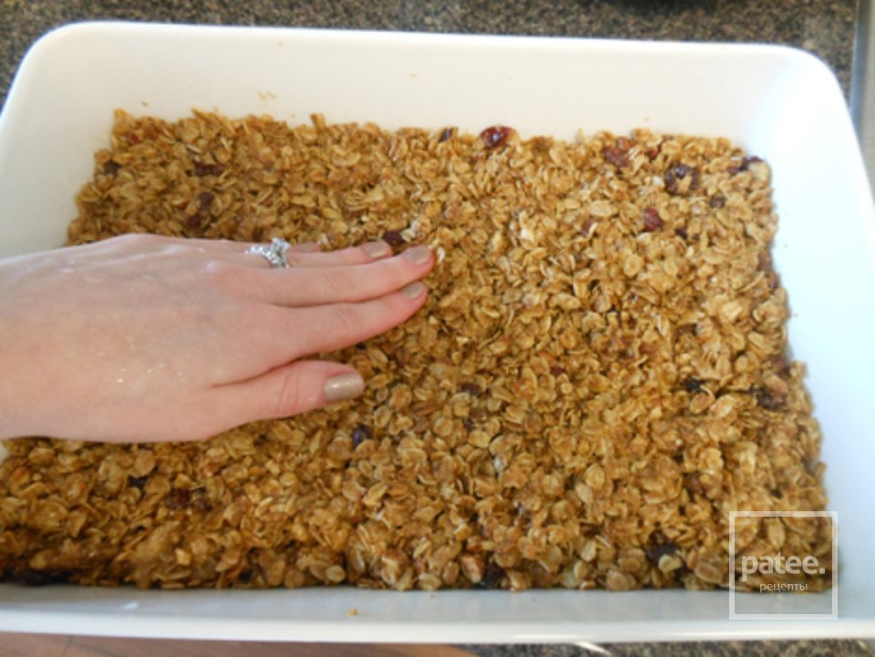 Гранола с клюквой и орехами - Шаг 12