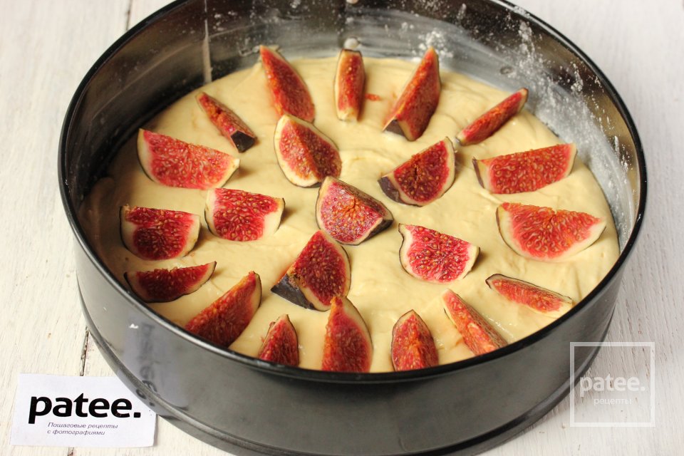 Пирог с инжиром и кедровыми орешками - Шаг 9