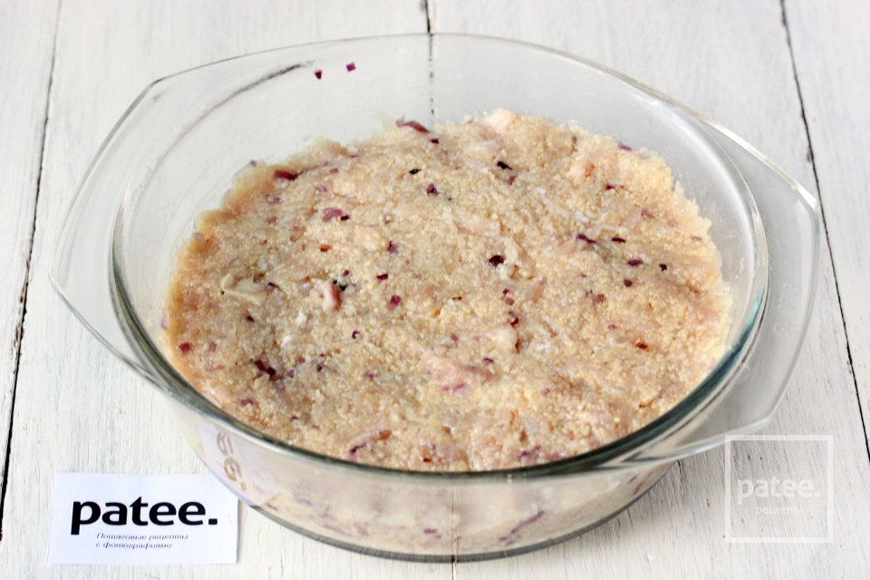 Запечённый перец, фаршированный курицей и кускусом - Шаг 8