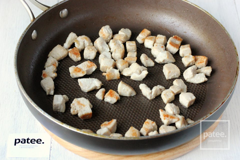 Салат Цезарь с курицей - Шаг 3