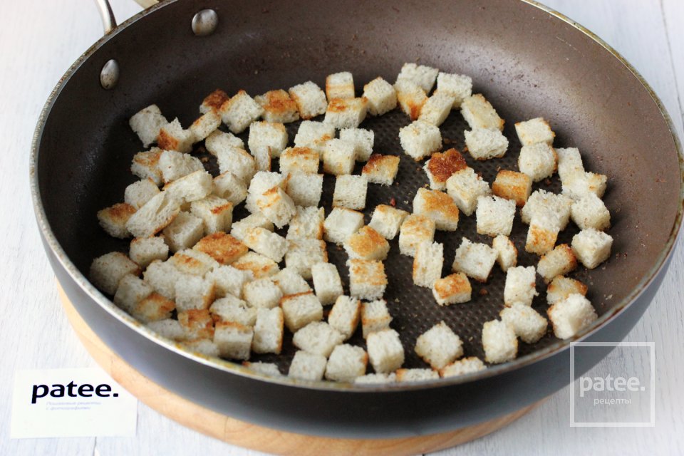 Салат Цезарь с курицей - Шаг 5