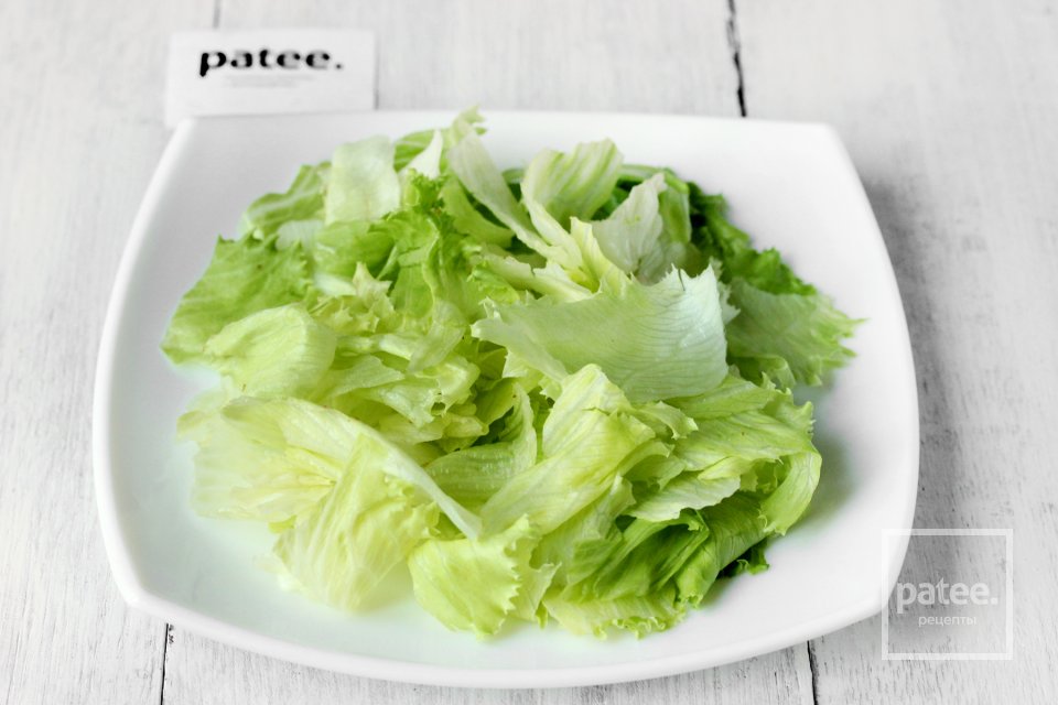 Салат Цезарь с курицей - Шаг 13