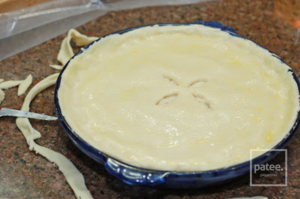 Рыбный пирог с лимонным соусом - Шаг 11