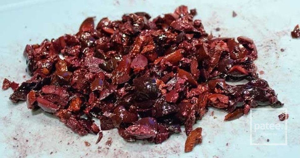 Лосось с оливковым салатом - Шаг 1