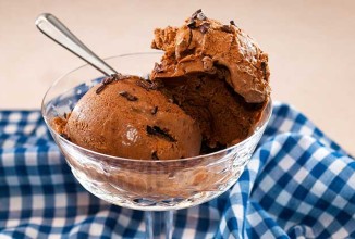 Шоколадное мороженое