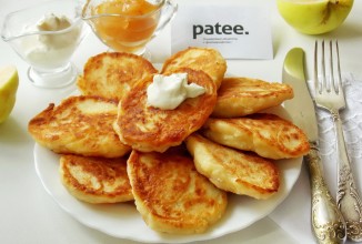 Сырники с яблоками