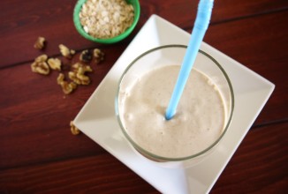 Бананово-ореховый смузи