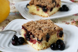 Черничный пирог