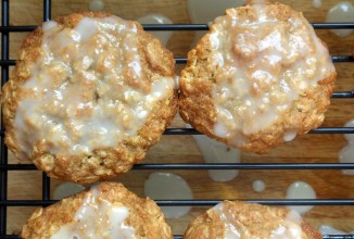 Лимонно-овсяное печенье