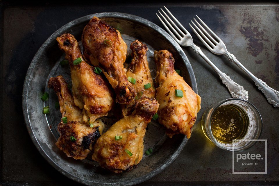 Куриные ножки в пивном кляре - Шаг 12