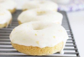 Лимонные пончики с рикоттой