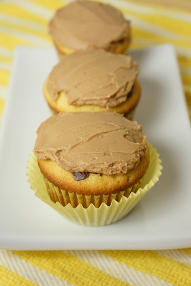 Банановые кексы с ганашем и кремом - Шаг 16