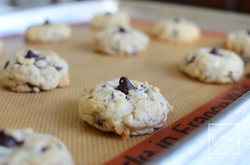 Миндальное печенье с шоколадом - Шаг 9