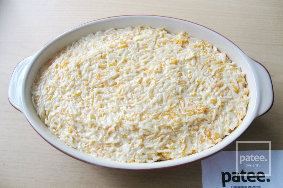 Творожная запеканка  с тыквой и вермишелью - Шаг 12