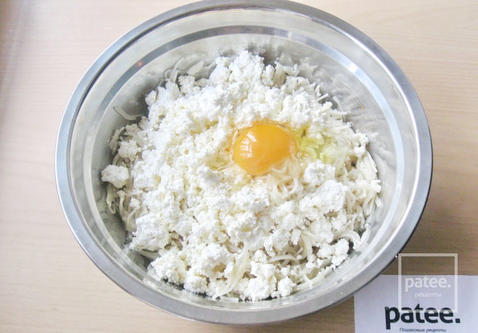 Творожная запеканка  с тыквой и вермишелью - Шаг 6