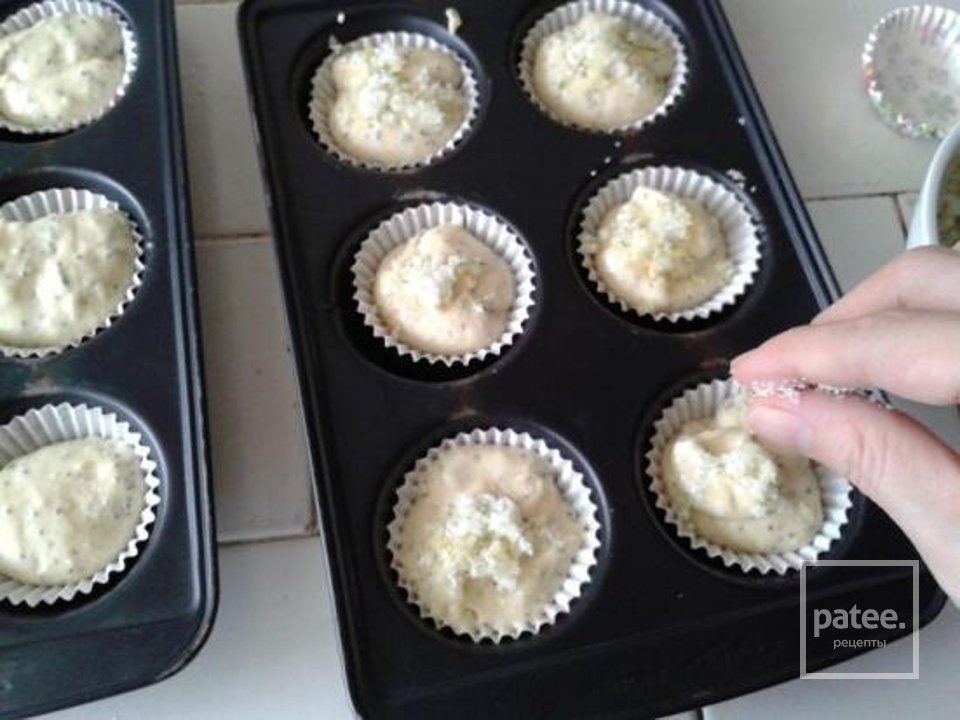 Ванильные кексы с маком - Шаг 10