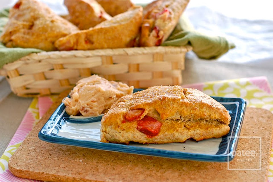 Клубничные сконы - Шаг 12