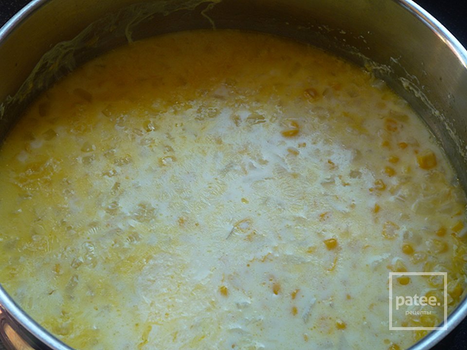Кукурузный суп с морепродуктами - Шаг 7