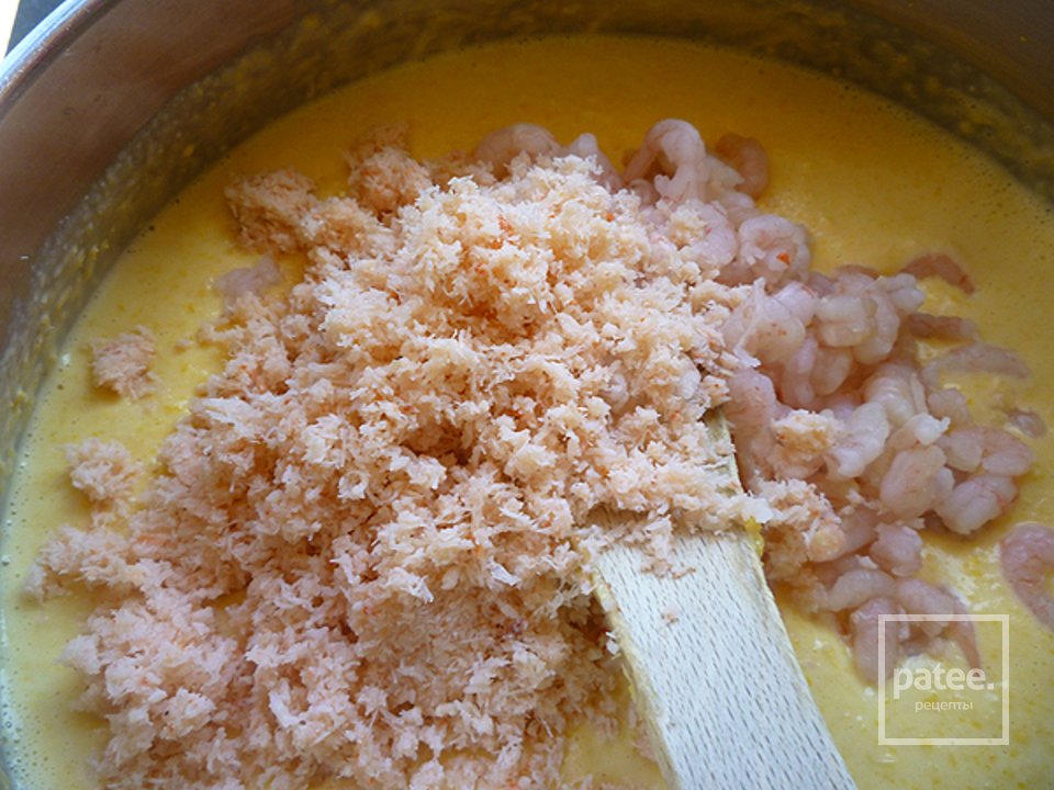 Кукурузный суп с морепродуктами - Шаг 9