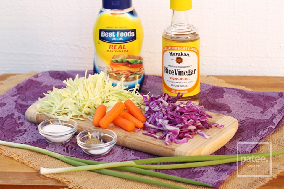 Салат из капусты - Шаг 1