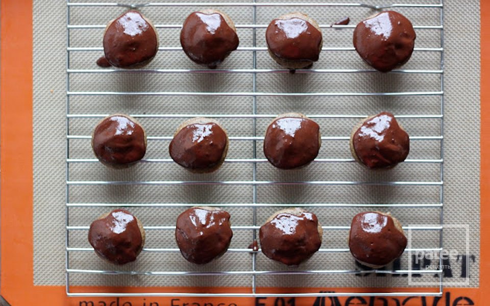 Кексы эспрессо с ганашем - Шаг 6