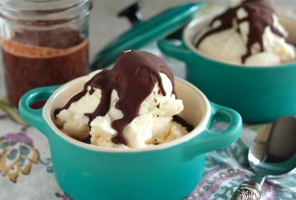 Шоколадный соус для мороженого