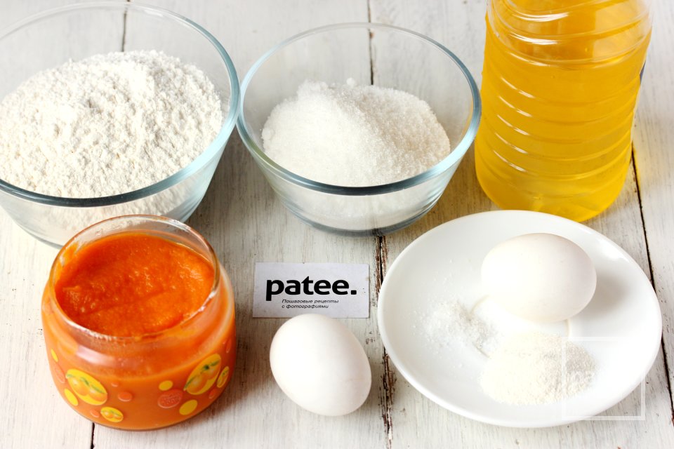 Тыквенный торт - Шаг 1