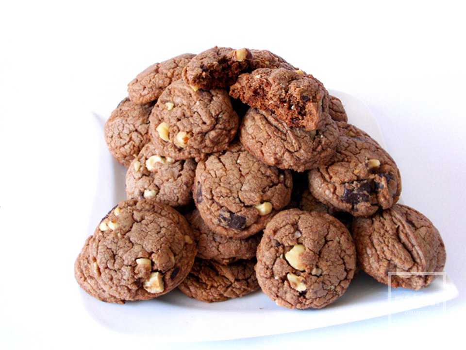 Печенье с нутеллой - Шаг 9