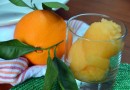 Апельсиновый сорбе
