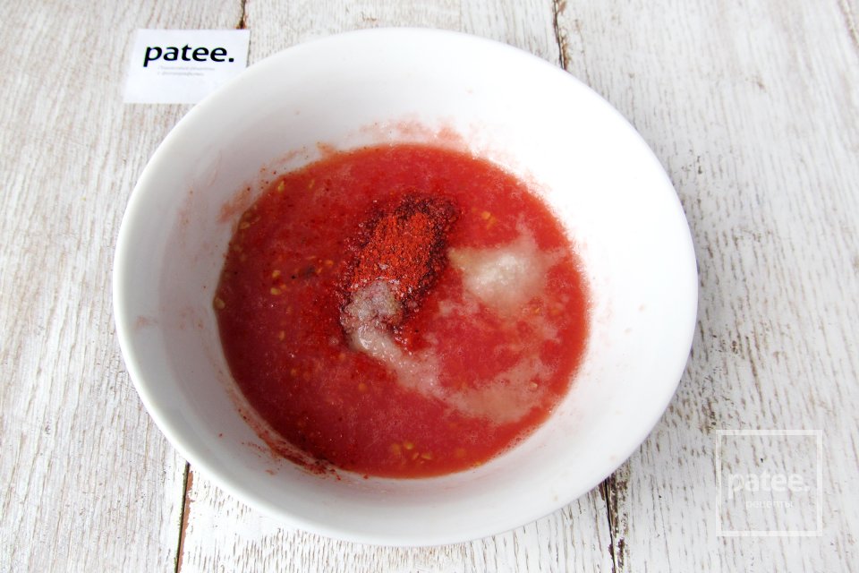 Перец, фаршированный свининой и булгуром - Шаг 7