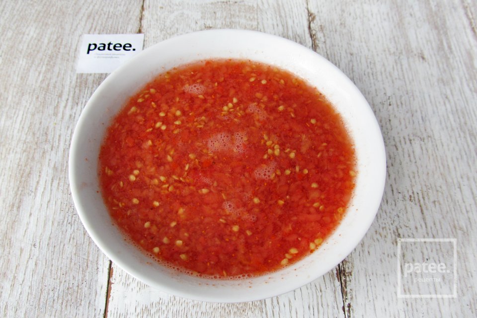 Перец, фаршированный свининой и булгуром - Шаг 8