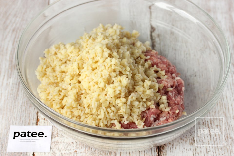 Перец, фаршированный свининой и булгуром - Шаг 10