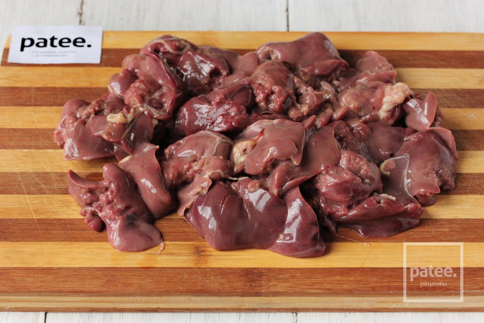 Запечённый печёночный паштет с грибами - Шаг 2