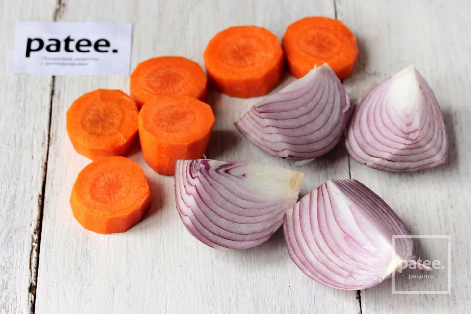 Запечённый печёночный паштет с грибами - Шаг 3