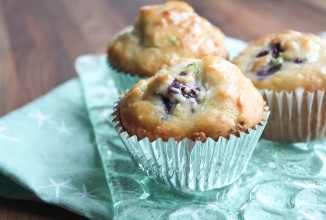 Черничные кексы Мохито