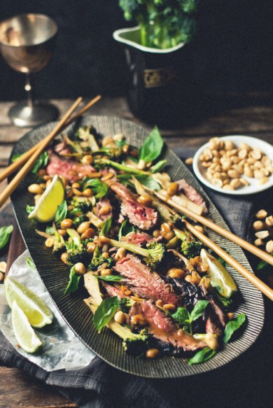 Говяжий стейк с брокколи и арахисом - Шаг 18