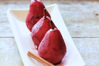 Груши-пашот в красном вине