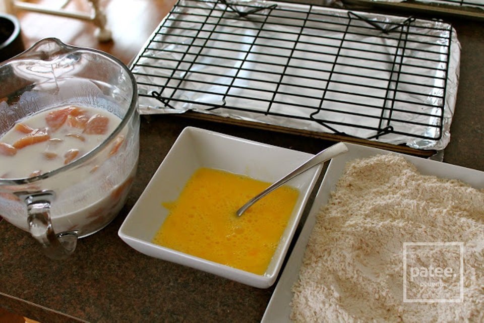 Куриные наггетсы с соусом чили - Шаг 11