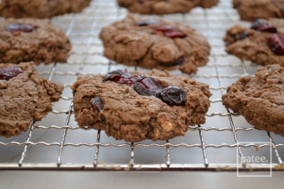 Овсяное печенье с клюквой - Шаг 10