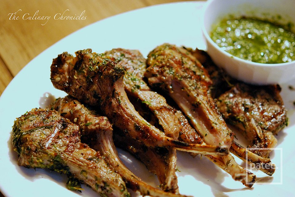 Бараньи ребрышки с соусом гремолата - Шаг 15