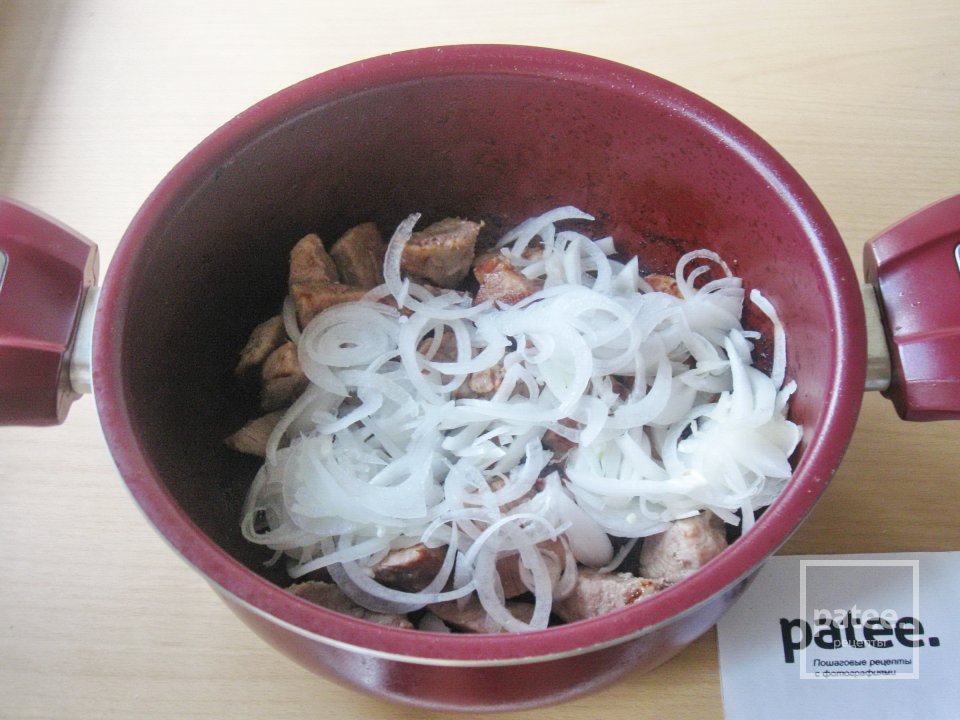 Свинина с фасолью в томатном соусе - Шаг 5