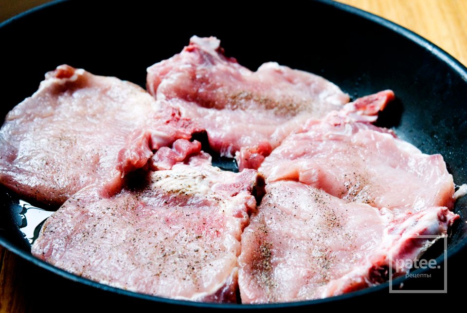 Свиные отбивные в шампанском - Шаг 5