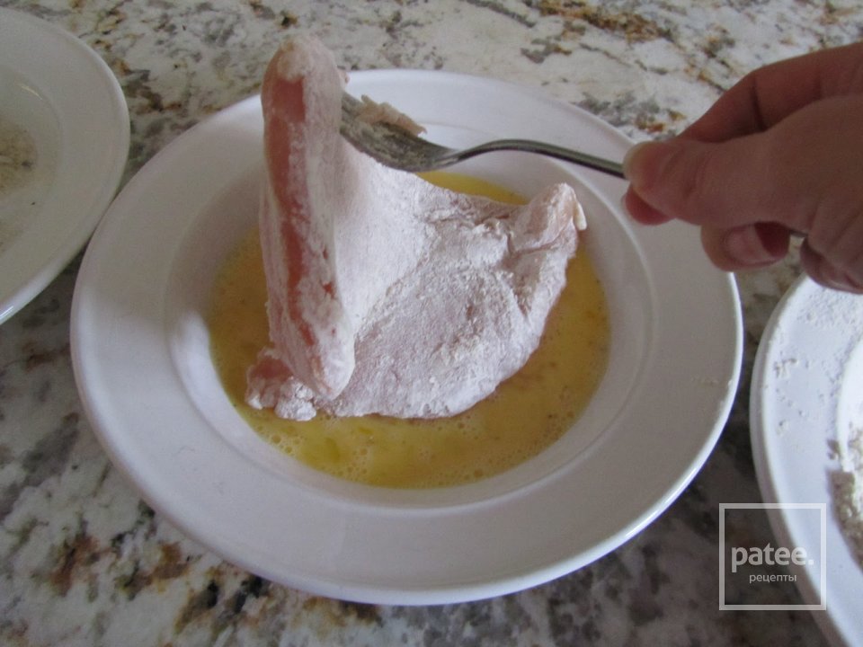 Куриные грудки с сыром и шпинатом - Шаг 7