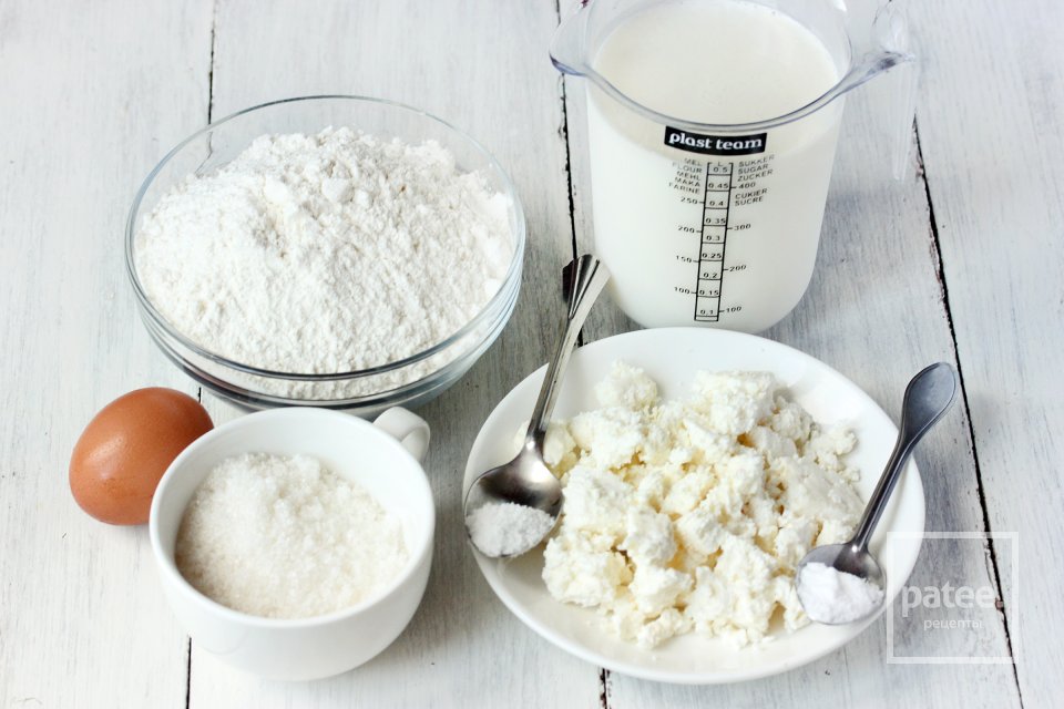 Творожные блины - Шаг 1