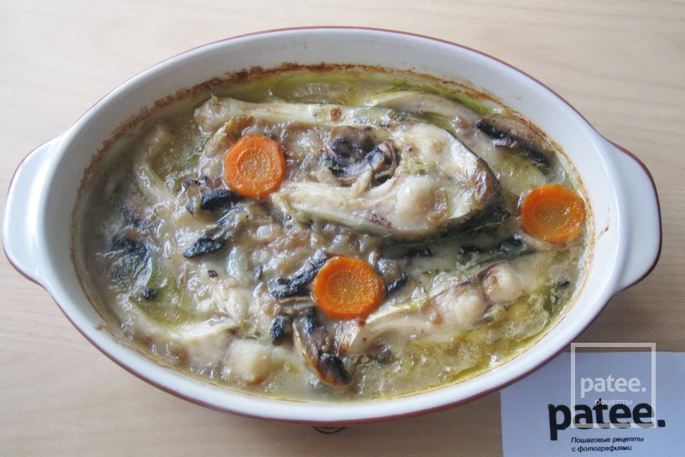 Матлот из карпа в белом вине - Шаг 19