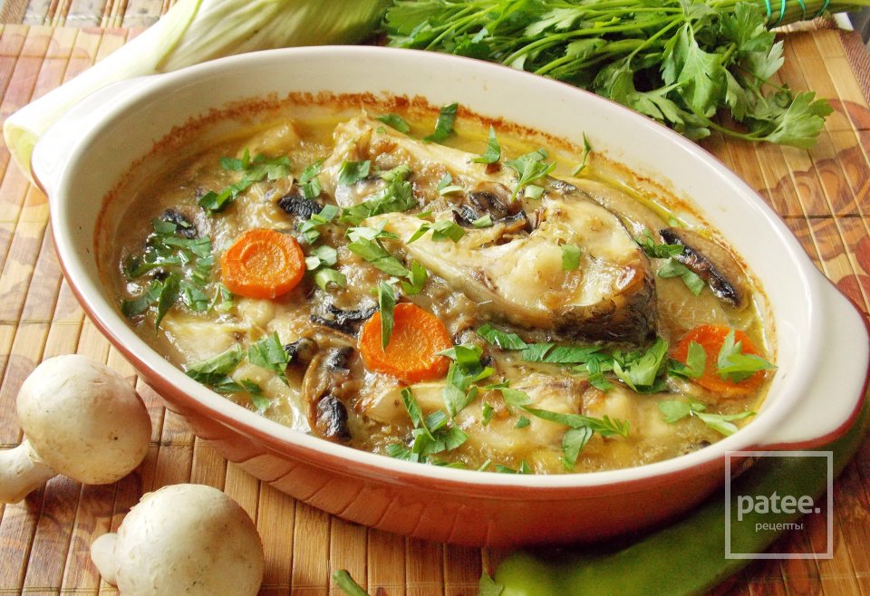 Матлот из карпа в белом вине - Шаг 20