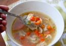 Куриный суп с овощами