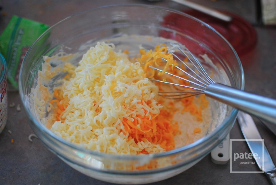 Маффины из пасты с сыром - Шаг 6