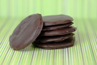 Шоколадно-мятное печенье палео